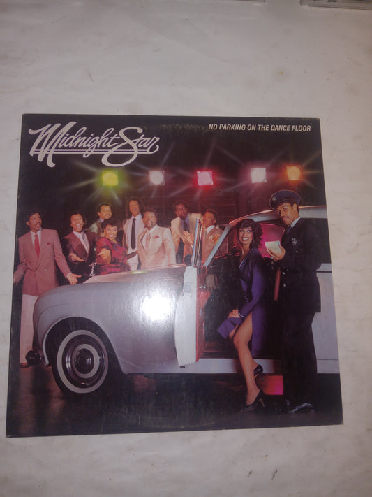 MIDNIGHT STAR NO PARKING ON THE DANCE FLOOR VINYL LP 1983 VG+